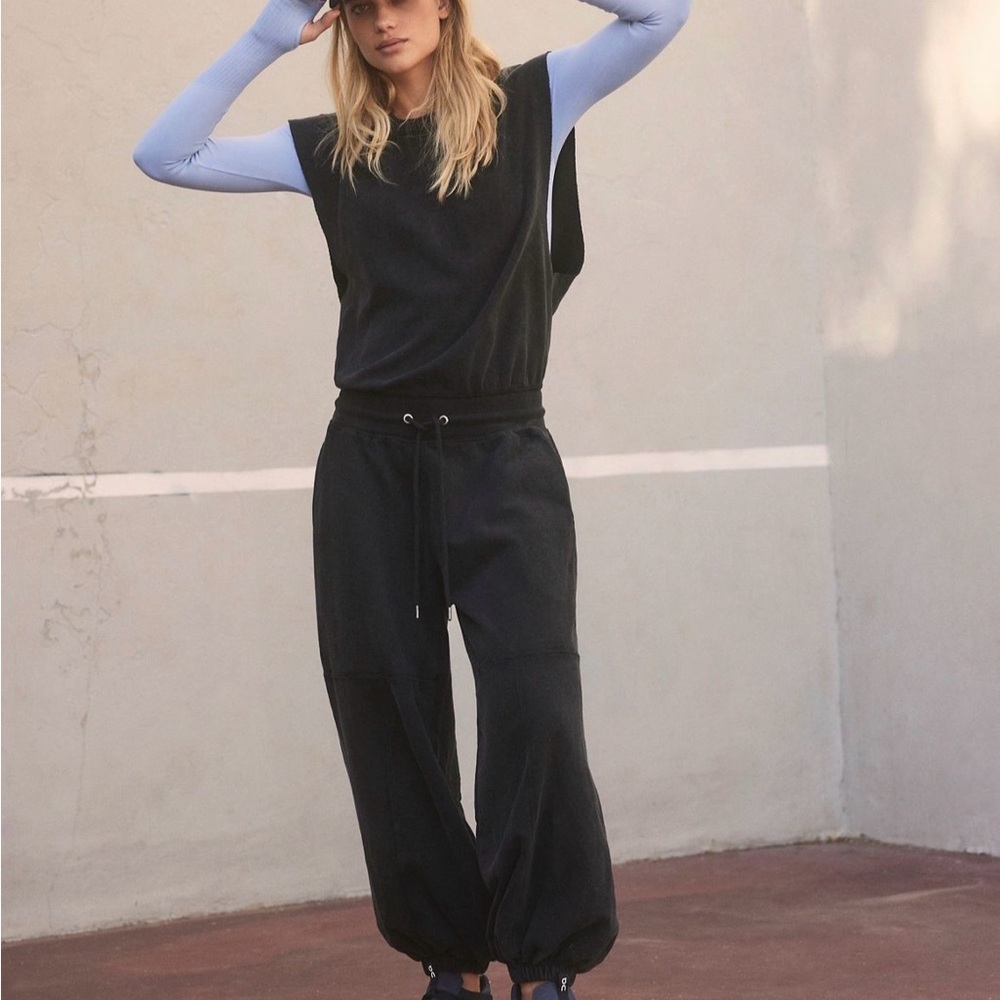 FP Movement Dark Grey Throw and Go Jumpsuit - Size XS